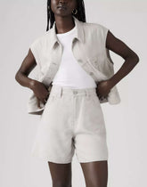 Short LEVI'S High Baggy Crystal Gray  A9311-0018